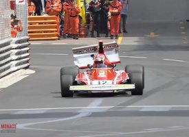 Charles Leclerc détruit la Ferrari de Niki Lauda à Monaco