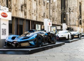 La Chiron Super Sport et le Bolide Bugatti réunis à Milan