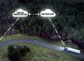 Volvo va partager des alertes locales entre les voitures et les camions