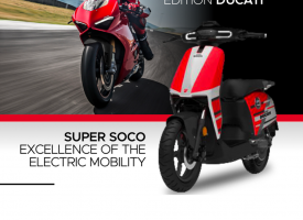 Ducati : un scooter électrique Vmoto - Super Soco pour bientôt ?