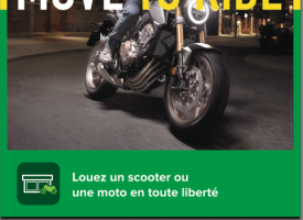 Location moto - scooter : envie2rouler et Europcar associés !