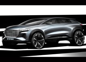L'Audi Q4 e-tron concept à Genève