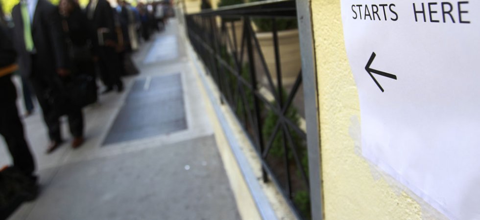 Etats-Unis : chute des inscriptions hebdomadaires au chômage
