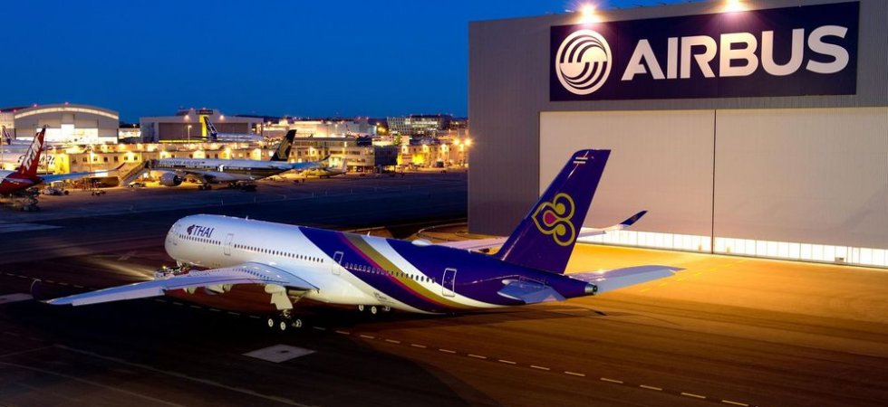 Thai Airways réceptionne son premier A350
