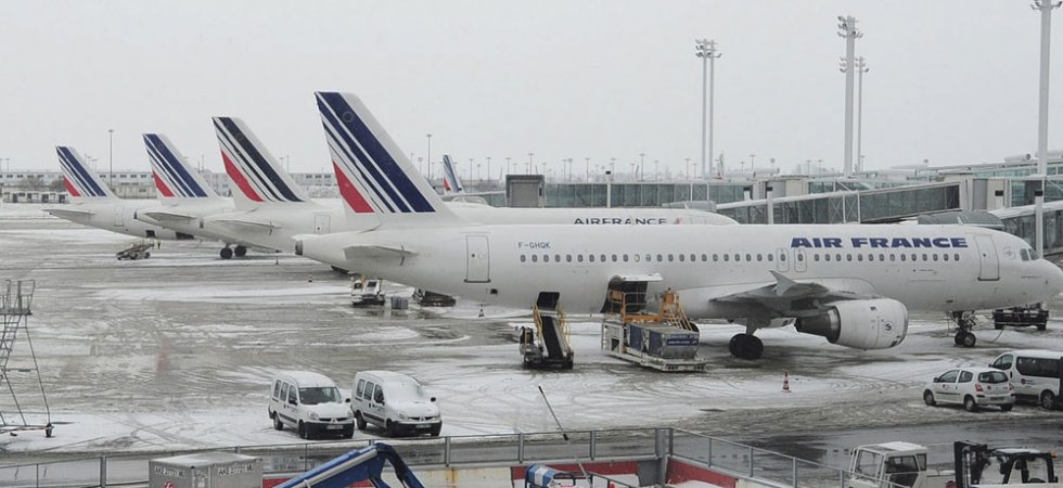 Air France : la moitié des vols court-courrier au départ de Paris-Orly annulés