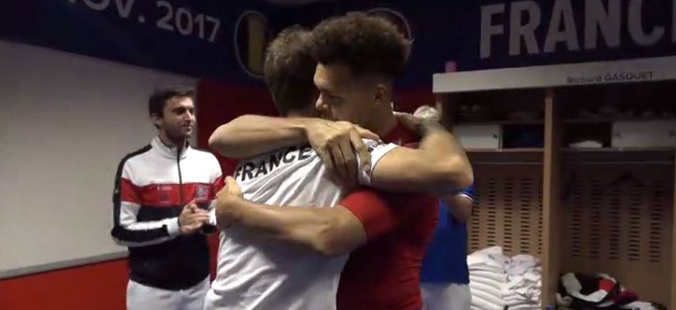 Gasquet et Herbert fous de joie après leur victoire