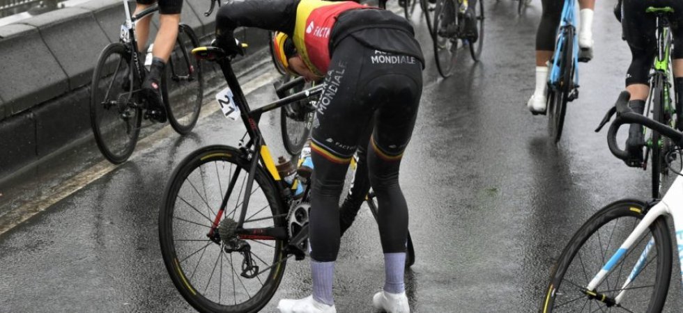 Terrible chute dans le peloton au Tour des Flandres !
