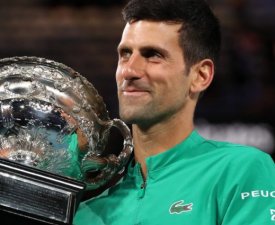 Open d'Australie (H) : Djokovic pulvérise Medvedev et remporte son 18eme titre en Grand Chelem