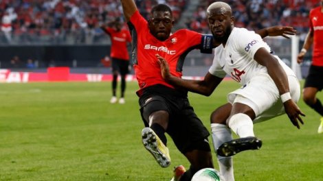 <b>Ligue</b> Europa Conférence (J1) : Rennes a tenu tête à Tottenham - Orange Sports