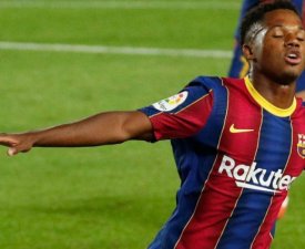 Barça : la réaction touchante d'Ansu Fati