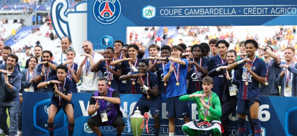 Coupe Gambardella : Le PSG s'offre Montpellier et le titre