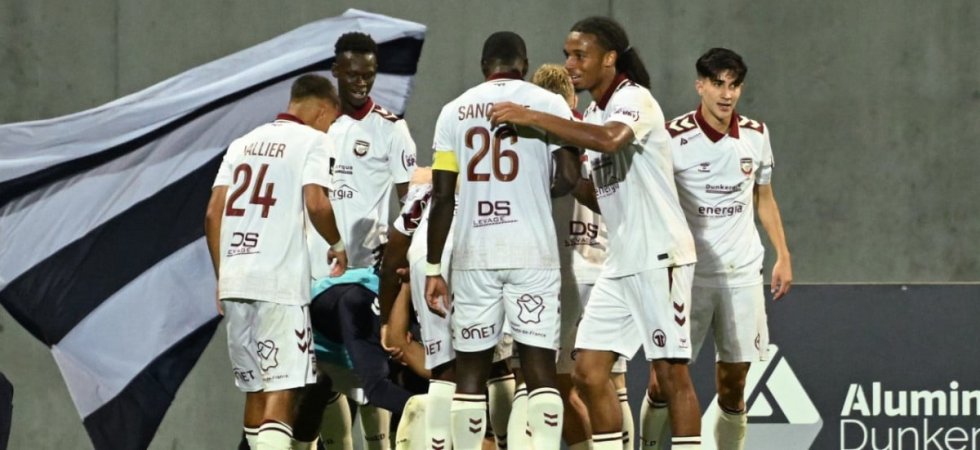 Ligue 2 (J6) : Saint-Etienne coule à Dunkerque