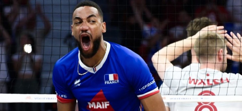 Ligue des Nations (H) : Les Bleus signent une deuxième victoire de rang face au Canada