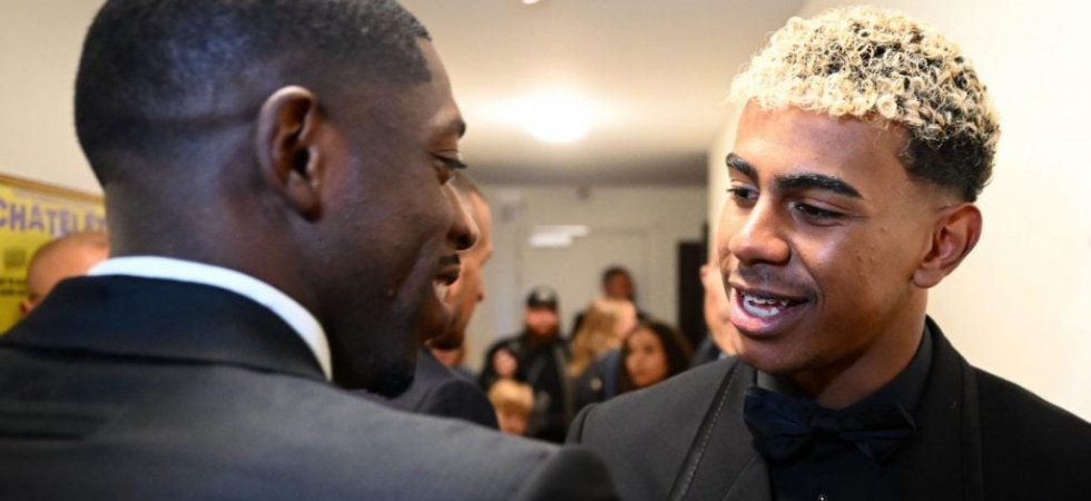 Ballon d'Or : Yamal, beau joueur, félicite Dembélé