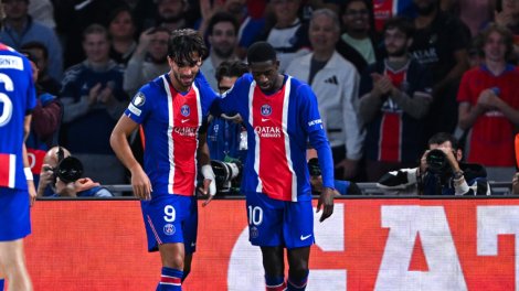 Ligue des champions (J1) : Dembélé, Torres, Zabarnyi... Les tops/flops de PSG - Slovan Bratislava