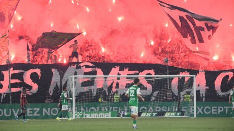 Saint-Étienne : Les supporters encore ...