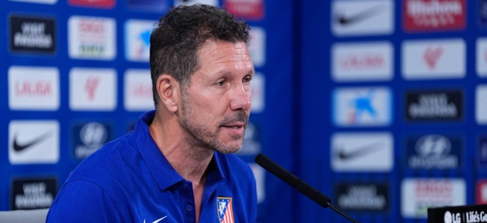 Atlético de Madrid - Simeone : « Alvarez s'entraîne très bien, il va être convoqué »