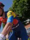 Les impressionnantes blessures d'un espoir du peloton après une lourde chute