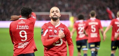 L1 (J27) : Lille provisoirement sur le podium après son succès contre Lens 