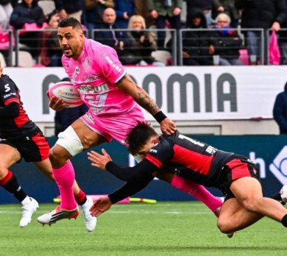 Top 14 (J19) : Le Stade Français Paris domine Lyon, Pau cède à Clermont, le Racing 92 réalise un petit miracle, Perpignan l'emporte à Oyonnax 