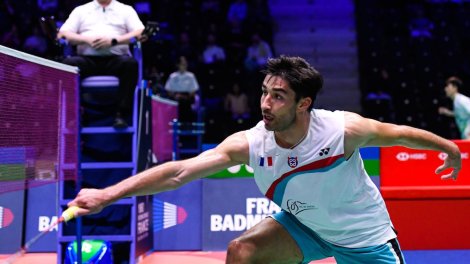 Photo: sports.orange.fr Toma Junior Popov Reaches Hylo Open Semifinals After Defeating Arnaud Merkle