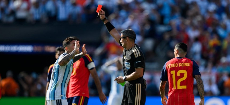 Espagne - Argentine : Enzo Fernández expulsé