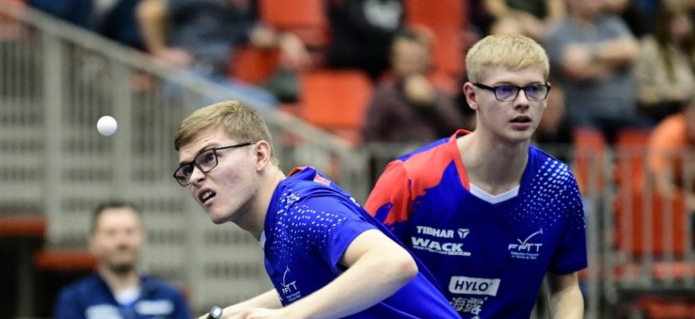 Tennis de table : Les frères Lebrun ne doivent pas "faire n'importe quoi"