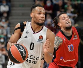 Euroligue (H) : L'ASVEL, battue par le CSKA Moscou, rate l'opportunité de retrouver le top 8
