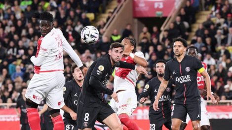 Monaco, un barrage « très difficile » face au PSG