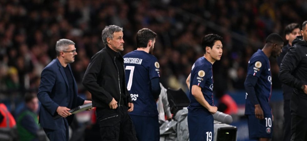 PSG : Luis Enrique « a changé six joueurs et ça va continuer comme ça »