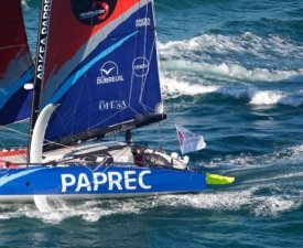 Transat Jacques Vabre : Arkea Paprec au pied du podium pour 22 minutes