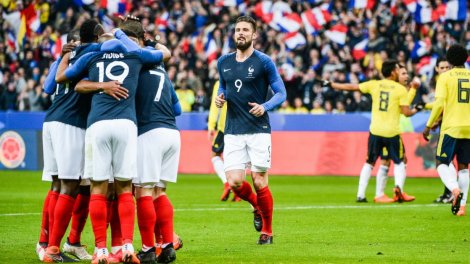 Bleus : Les chiffres clés avant Colombie-France