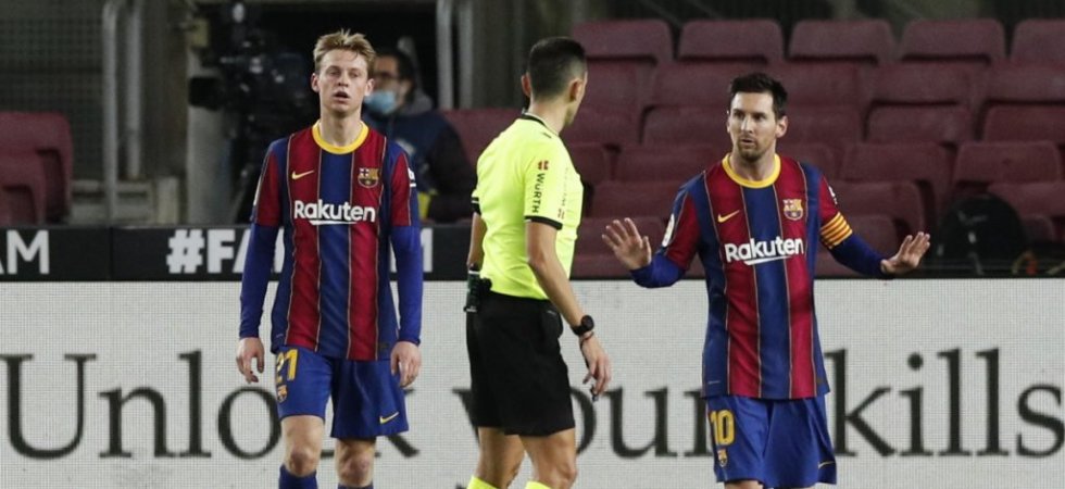 FC Barcelone - De Jong : "Messi nous manque"