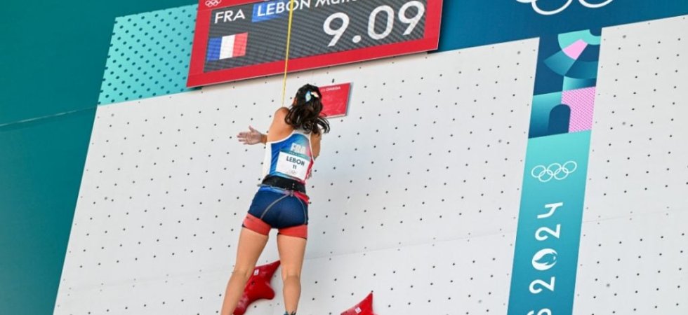 Paris 2024 - Escalade (F/Vitesse) : Lebon et Viglione sorties en qualifications