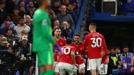 Premier League (J33): Manchester United beats Chelsea