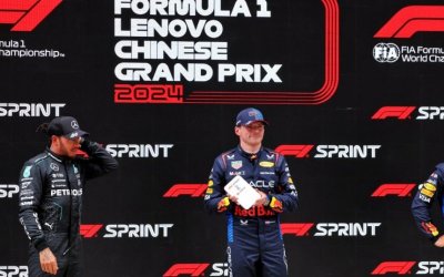 F1 - GP de Chine (Sprint) : Verstappen s'impose devant Hamilton et Perez 