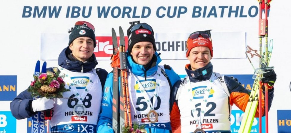 Biathlon (H) - Sprint d'Hochfilzen : Premier podium de la saison pour Perrot