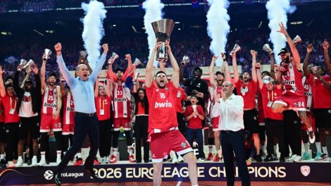 Euroleague (M/Final): Olympiacos defeats Real Madrid for the title