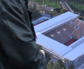 Roland-Garros : Le toit sur le Lenglen est presque prêt