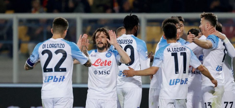 Serie A (J29) : Naples se reprend à Lecce, l'Inter l'AC Milan calent