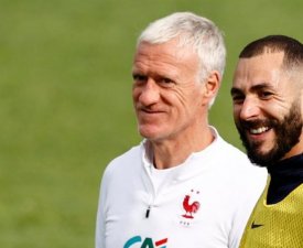 Bleus : Deschamps espère que Benzema sera Ballon d'Or