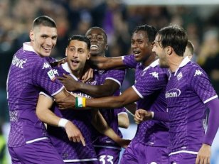 Coupe d'Italie : La Fiorentina s'impose face à l'Atalanta Bergame en demi-finales aller 