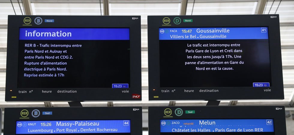 Pagaille à la Gare du Nord après un incident électrique