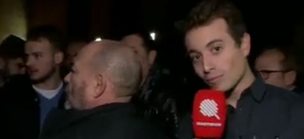 "Quotidien" : Hugo Clément bousculé et insulté pendant son duplex