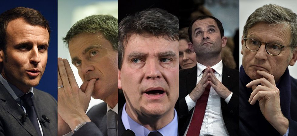 Présidentielle 2017 : Macron creuse l'écart, le PS s'enfonce (BVA-Orange-presse régionale)