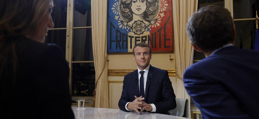 Chômage : les résultats des réformes "dans un an et demi, deux ans", assure Macron