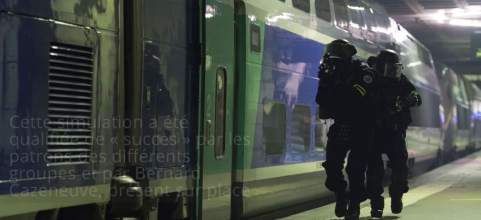 Paris : les images impressionnantes de l'exercice antiterroriste
