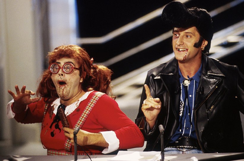 Antoine de Caunes et José Garcia, le duo comique Antoine de Caunes et José Garcia, le duo comique