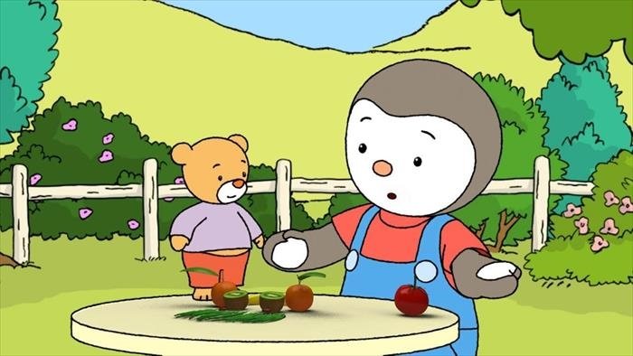 A table T'choupi !
