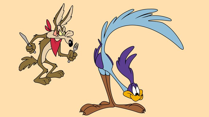 Bip Bip et Vil Coyote